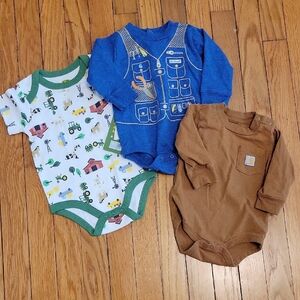 Carhartt Onesie Bundle 6 Months